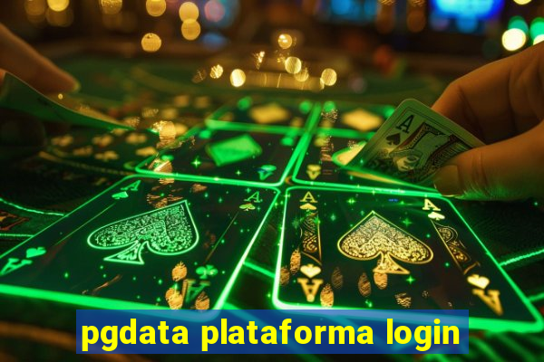 pgdata plataforma login